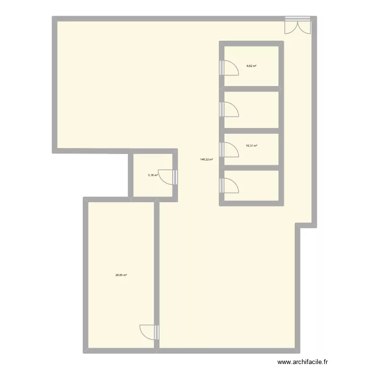cab. Plan de 5 et 234 m² cab. Plan de 5 et 234 m²