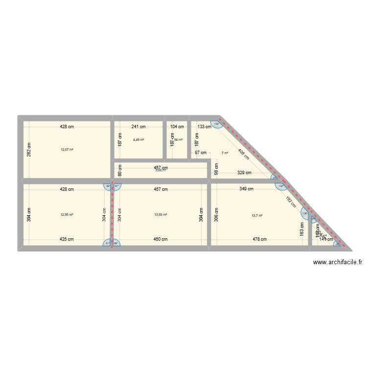 camp des monges v2. Plan de 0 pièce et 0 m2