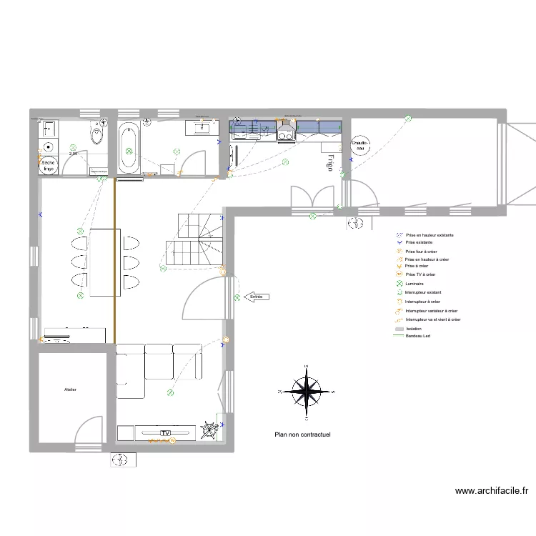 Proposition implantation Bus 2. Plan de 2 et 35 m² Proposition implantation Bus 2. Plan de 2 et 35 m²