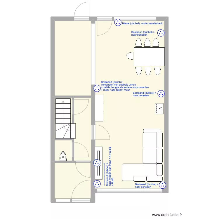 Begane grond. Plan de Begane grond. Plan de