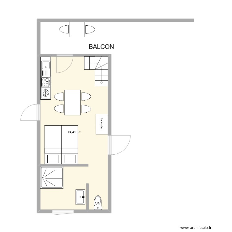 Gite MIRO. Plan de 0 pièce et 0 m2