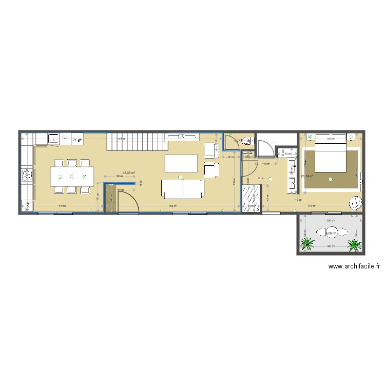 PLAN ALEXANDRE MODIF. Plan de 0 pièce et 0 m2