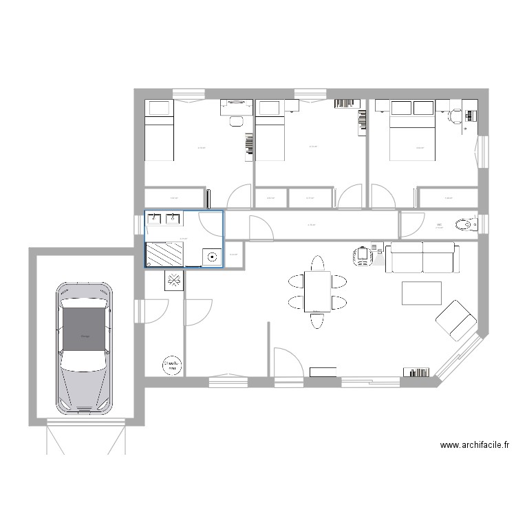 MaisonMel. Plan de 0 pièce et 0 m2