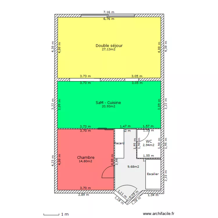 Agrandissement - 2. Plan de 