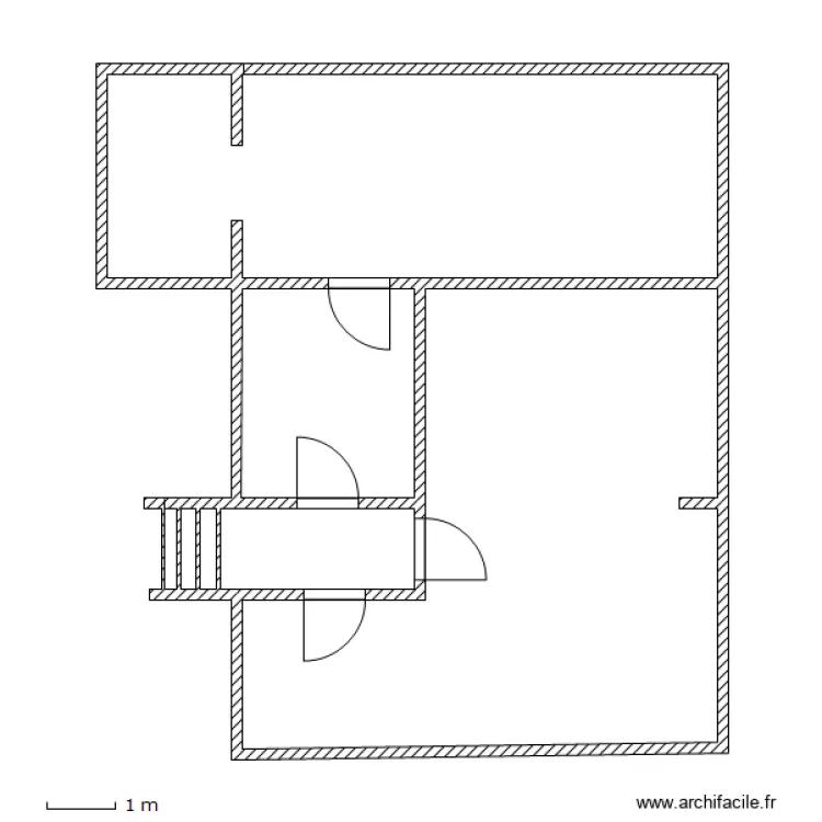 FRUCHIER S/SOL. Plan de FRUCHIER S/SOL. Plan de
