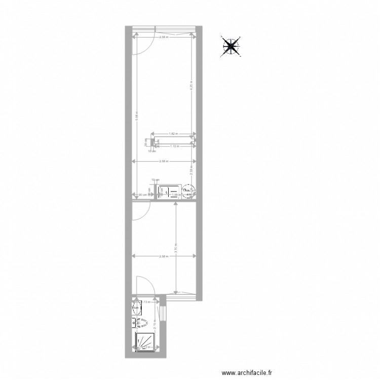 Plan. Plan de 0 pièce et 0 m2