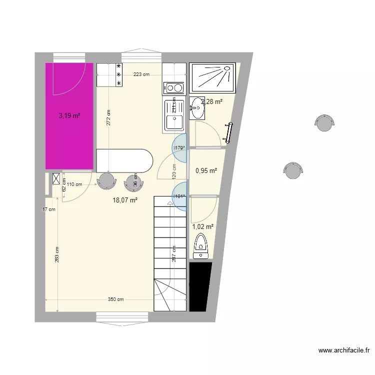 Edouard vaillant 1 f222. Plan de Edouard vaillant 1 f222. Plan de