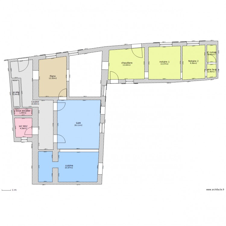 Rochefort RDC. Plan de 0 pièce et 0 m2