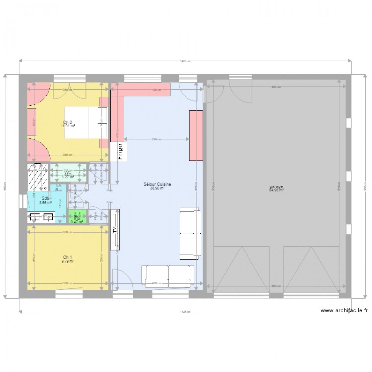 RAVAUX 2. Plan de 0 pièce et 0 m2