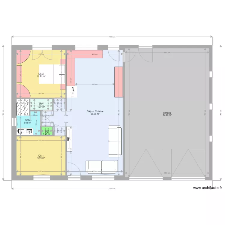 RAVAUX 2. Plan de 