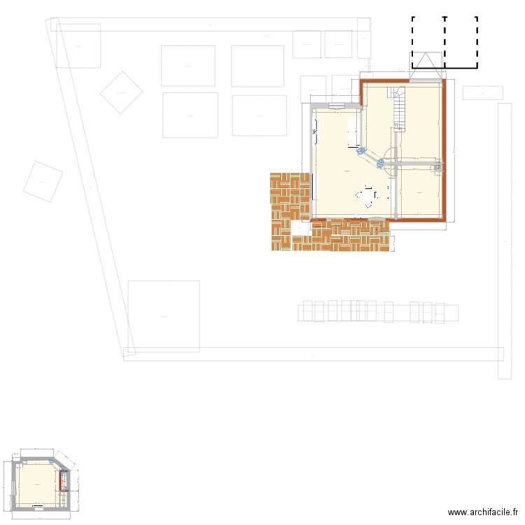 BUREAU  DENIS. Plan de 0 pièce et 0 m2