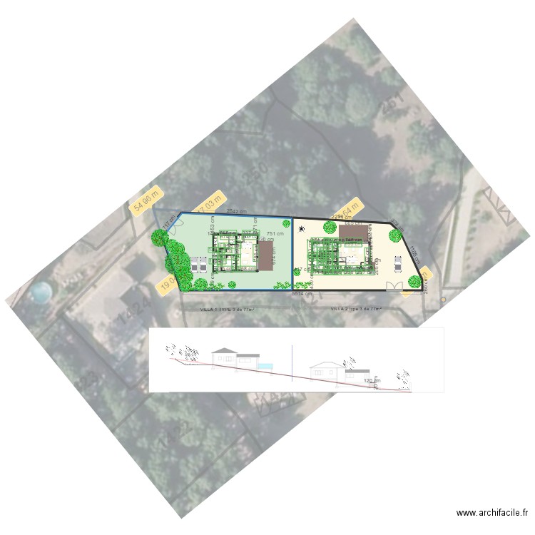 conca 1bis. Plan de 0 pièce et 0 m2