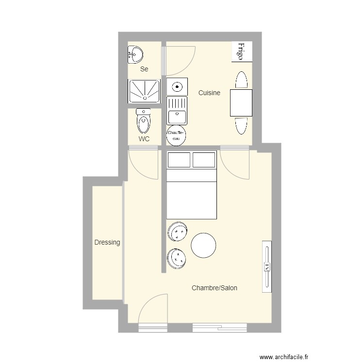 Appartement BASTIA EST Modifié. Plan de 0 pièce et 0 m2