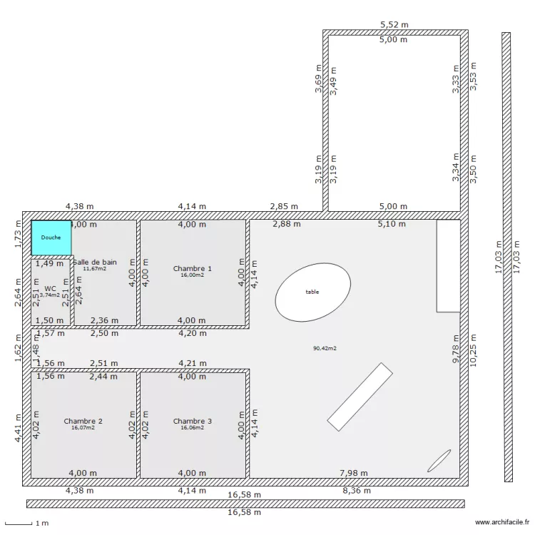maison. Plan de maison. Plan de