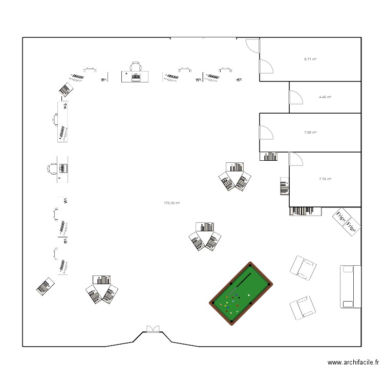 plan langon. Plan de 0 pièce et 0 m2