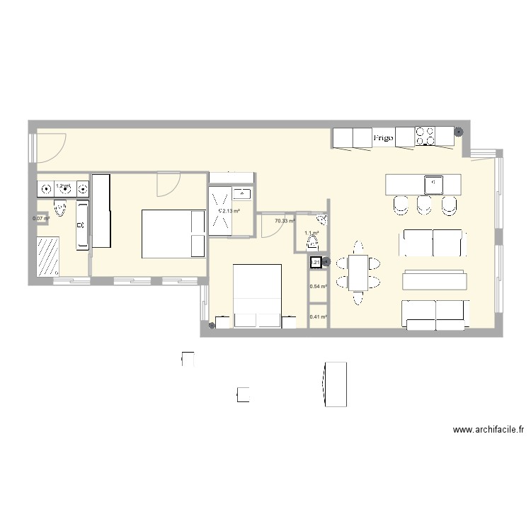  jorje juan 21 opcion 3. Plan de 0 pièce et 0 m2