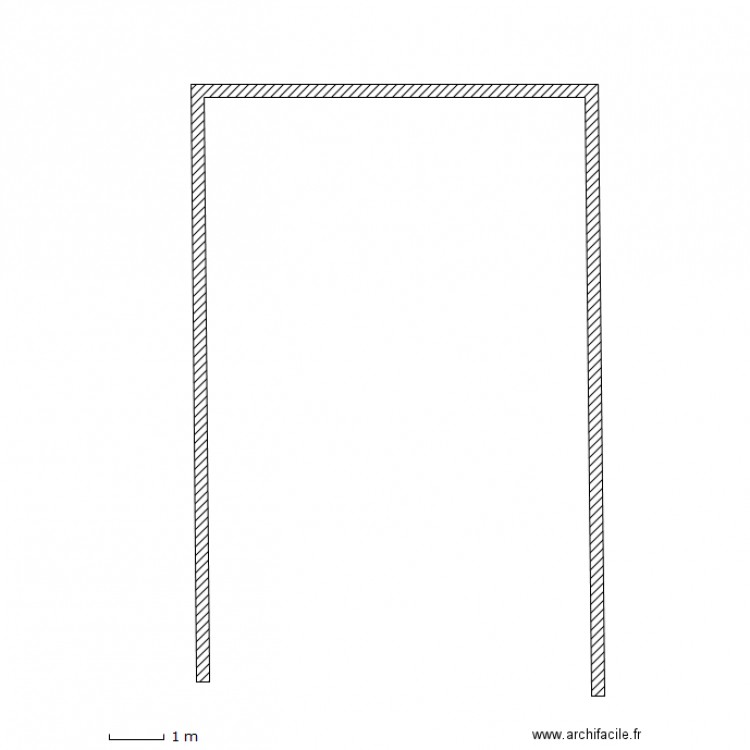 Garage. Plan de 0 pièce et 0 m2