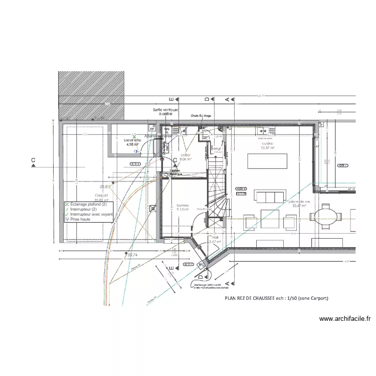 BILLOT RDC 2. Plan de BILLOT RDC 2. Plan de