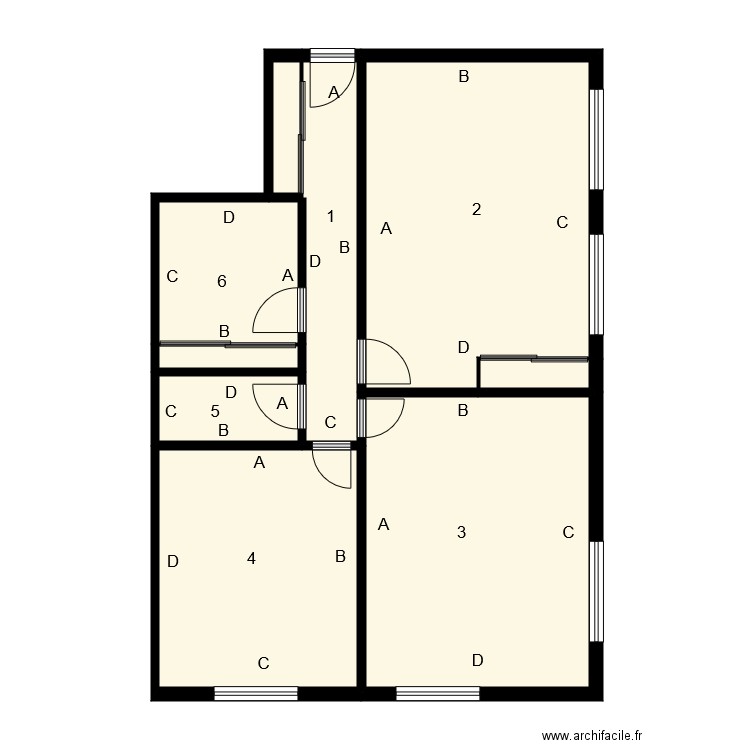 195187 DELON. Plan de 0 pièce et 0 m2