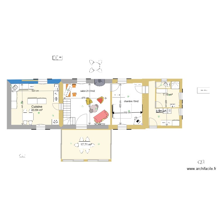 maison lavignassecuisine3. Plan de 0 pièce et 0 m2