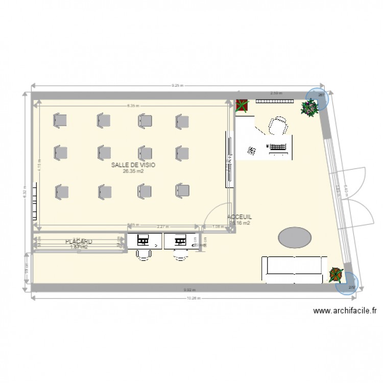 AUTO ECOLE. Plan de 0 pièce et 0 m2