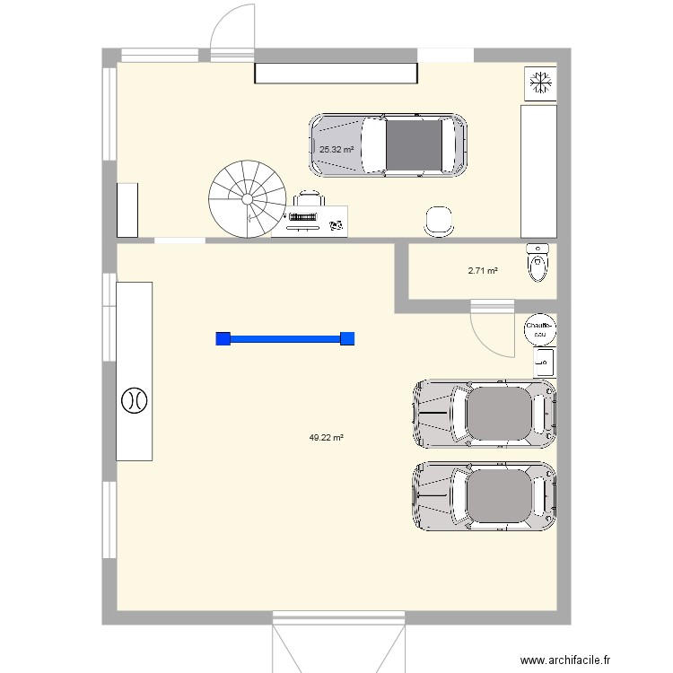garage central auto 1. Plan de 0 pièce et 0 m2