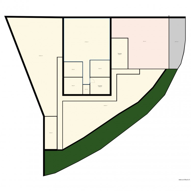 Maison Gignac. Plan de 0 pièce et 0 m2