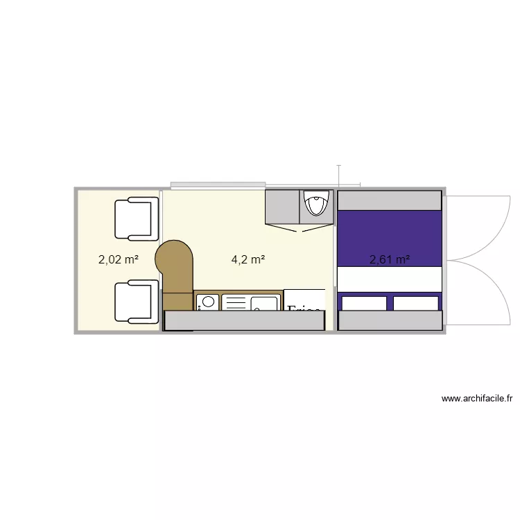 vanlife. Plan de 