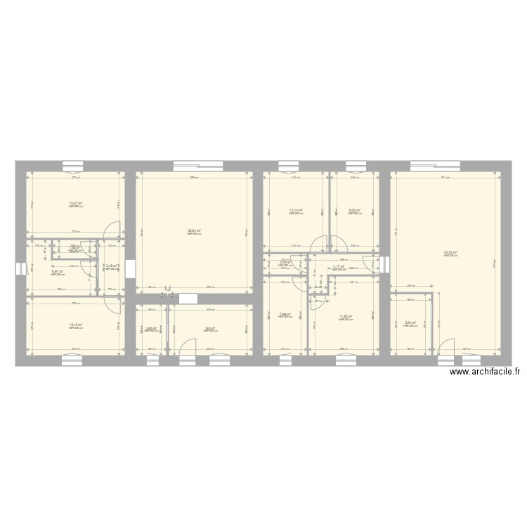 plan projet 3. Plan de 0 pièce et 0 m2