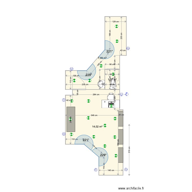 Argenteuil Fevrier. Plan de 0 pièce et 0 m2
