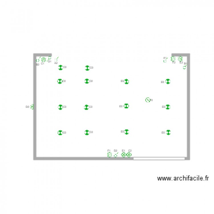 20171129 IMPLANTATION ECLAIRAGES. Plan de 0 pièce et 0 m2