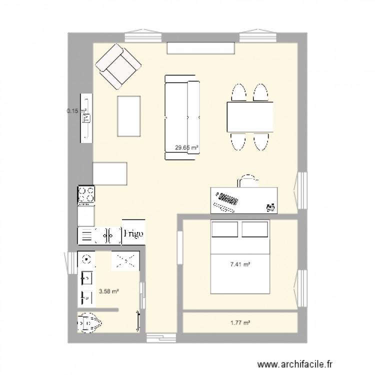 Charbo. Plan de 0 pièce et 0 m2