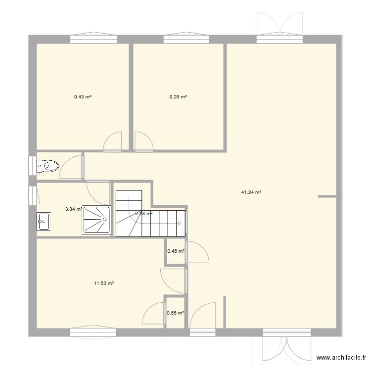 CHATEAU D EAU REDUIT. Plan de 0 pièce et 0 m2