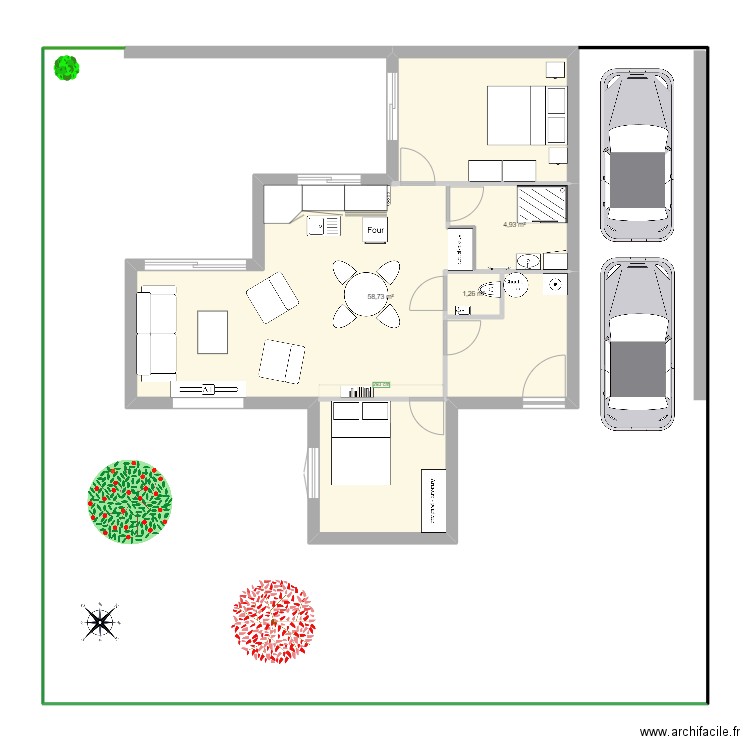 Pornichet 2. Plan de 0 pièce et 0 m2
