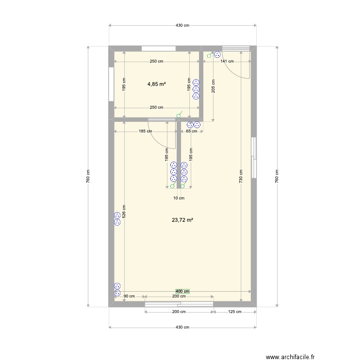 ESSAI_PLAN. Plan de 0 pièce et 0 m2