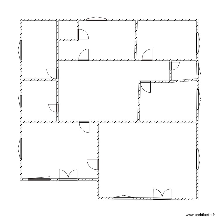 MDJAPOCHONI. Plan de 0 pièce et 0 m2