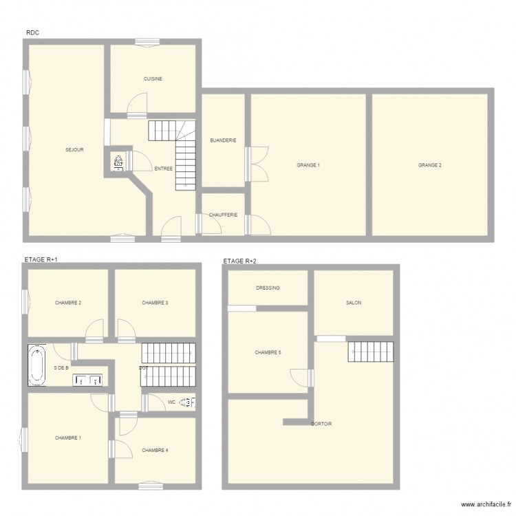champagnol. Plan de 0 pièce et 0 m2