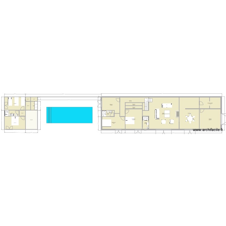 Maison souligne. Plan de 0 pièce et 0 m2