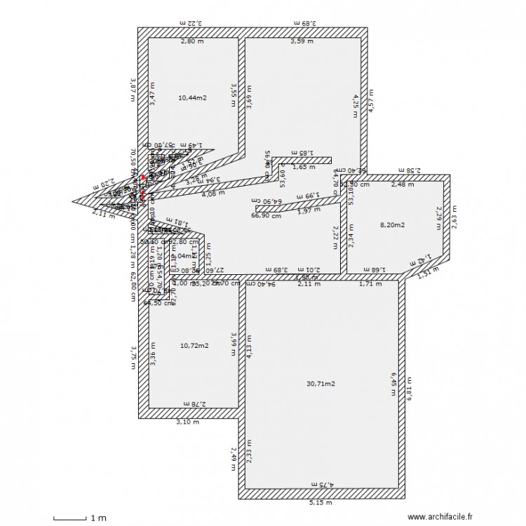 ceinture 25.1er 4. Plan de 0 pièce et 0 m2