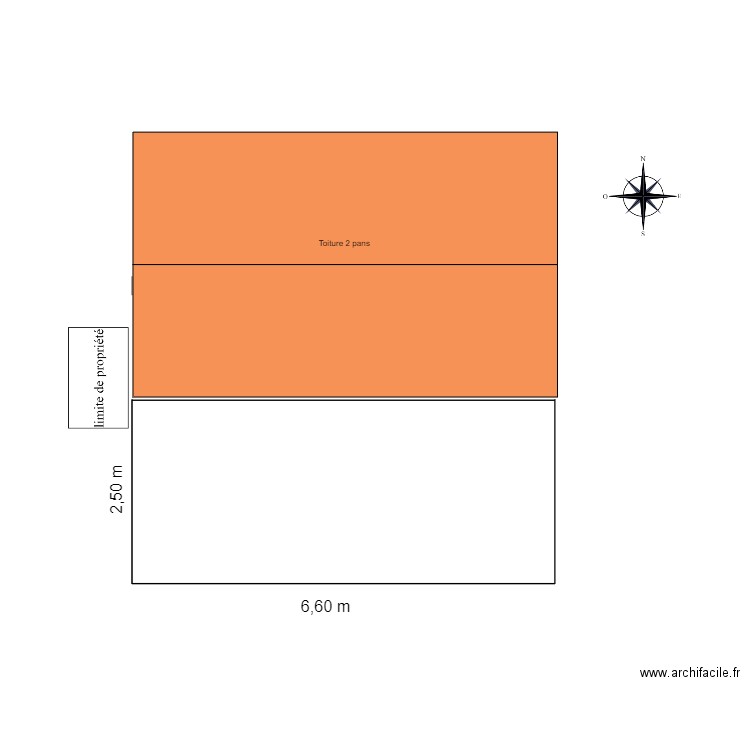 plan de coupe exemple. Plan de 3 pièces et 103 m2