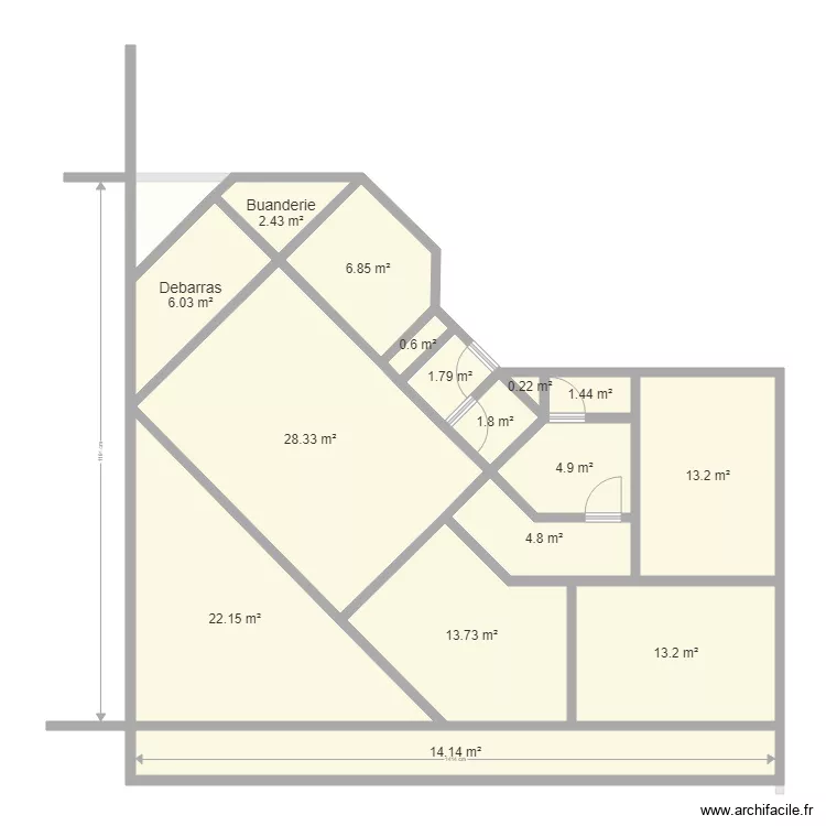 RESORT TERMINUS. Plan de 0 pièce et 0 m2