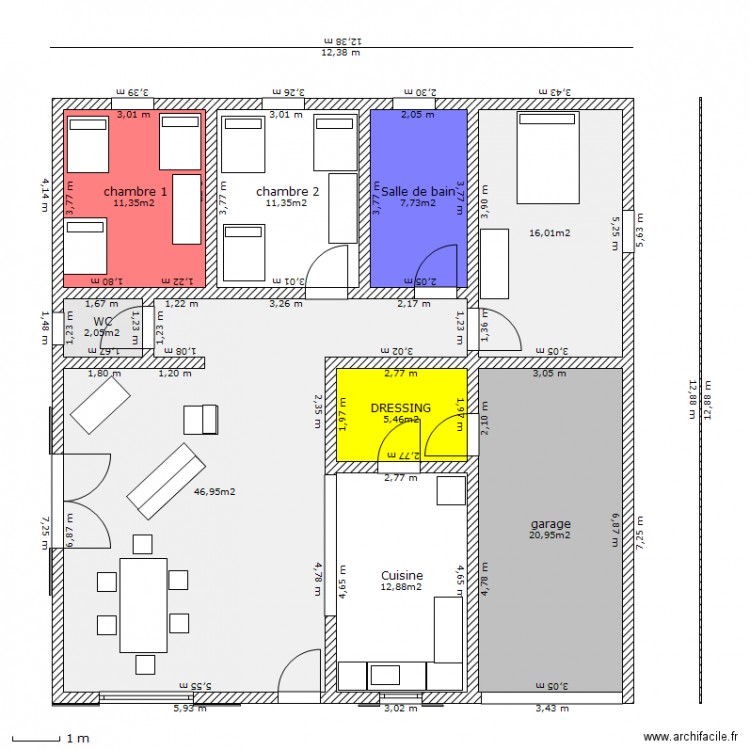 Benin 2. Plan de 0 pièce et 0 m2