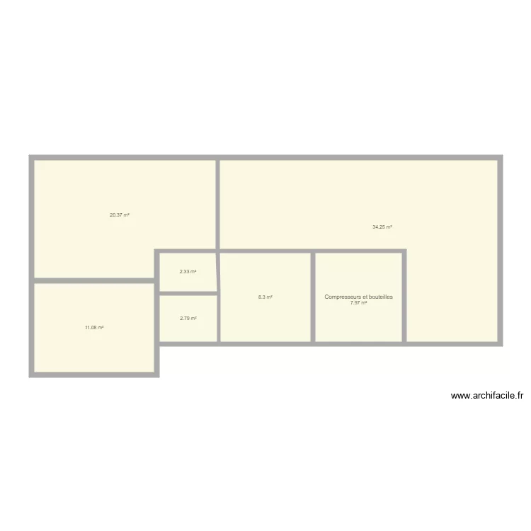 CLUB DU LAVANDOU. Plan de 