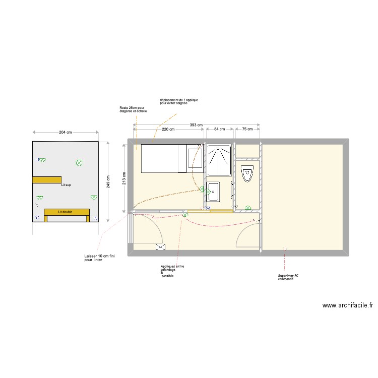 Ruitor Marquis. Plan de 6 pièces et 21 m2