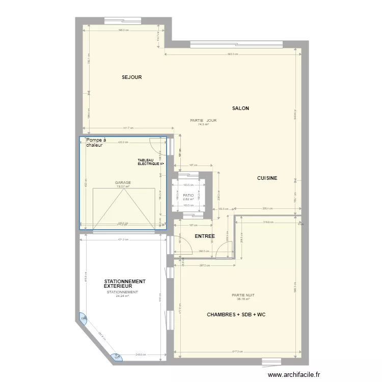 ennedis. Plan de 