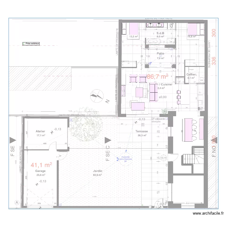MAISON 2020 VIERGE. Plan de 