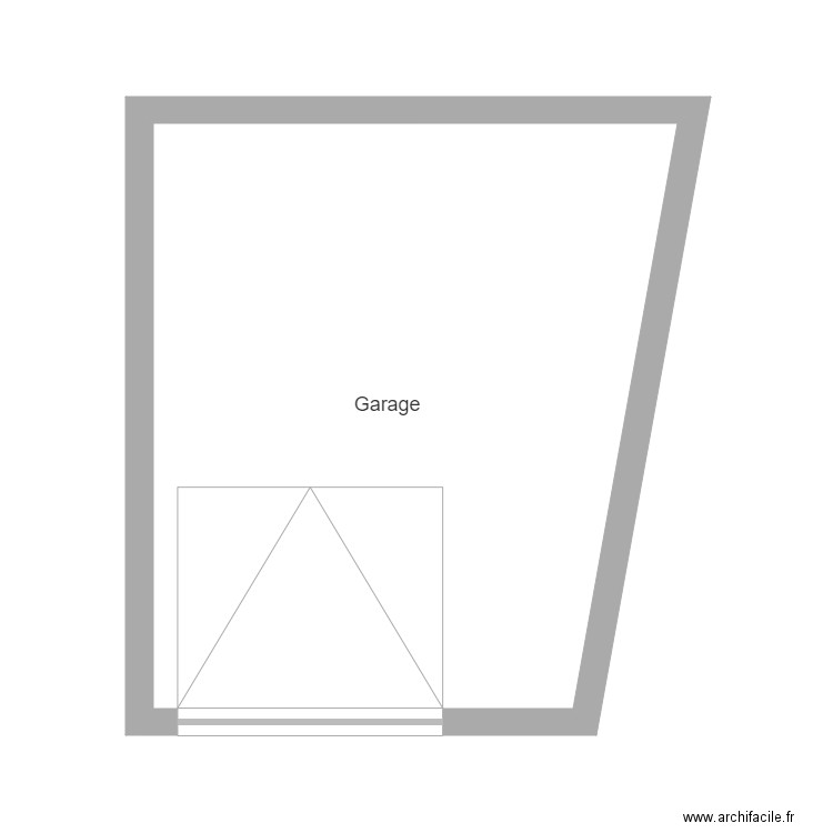 350600844. Plan de 1 pièce et 23 m2