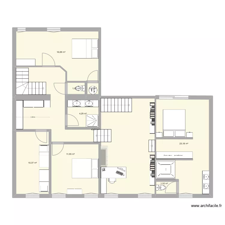 Esnandes 1ER FINI 2. Plan de 9  et 113 m²