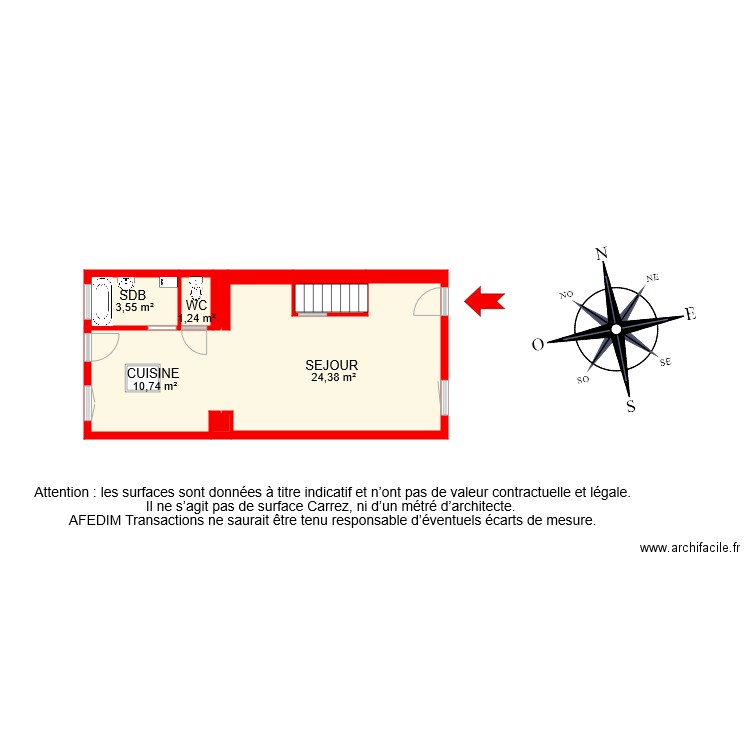 BI 6745 RDC . Plan de 0 pièce et 0 m2