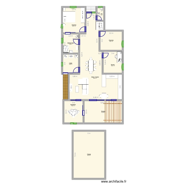 Arno. Plan de 0 pièce et 0 m2
